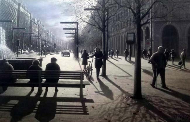 Pulsa para ampliar 1ª Mención: Con sol de invierno