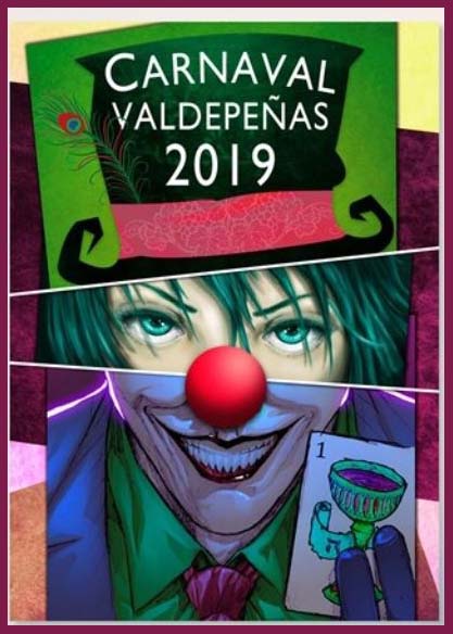 El cartel de Pedro Bravo Feter anunciará el Carnaval de Valdepeñas 2019