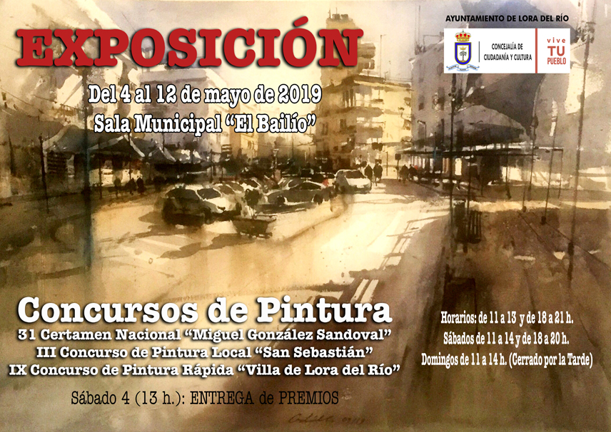 Pulsa para ampliar Exposición de obras en la Sala Municipal de El Bailío