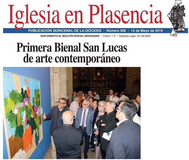 Pulsa para ampliar La noticia de la Bienal de San Lucas