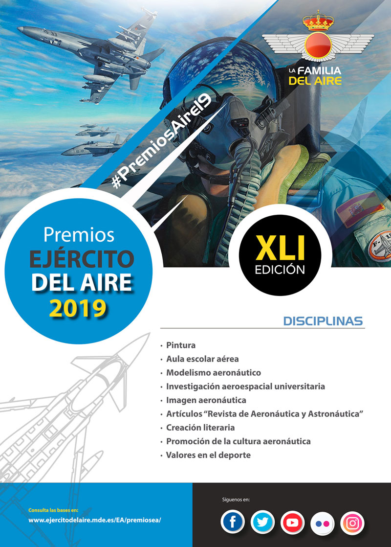 CARTEL de los Premios Ejército del Aire 2019