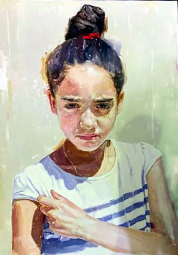 Pulsa para ampliar =‘La niña de la Medina= de Manuel Reina Infantes