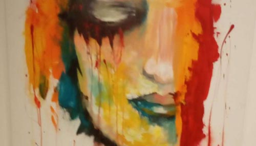 Pulsa para ampliar Amor Mortal (detalle) de Adolfina Mesa