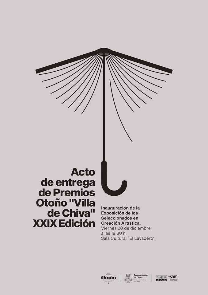 Cartel de los Premios Otoño Villa de Chiva