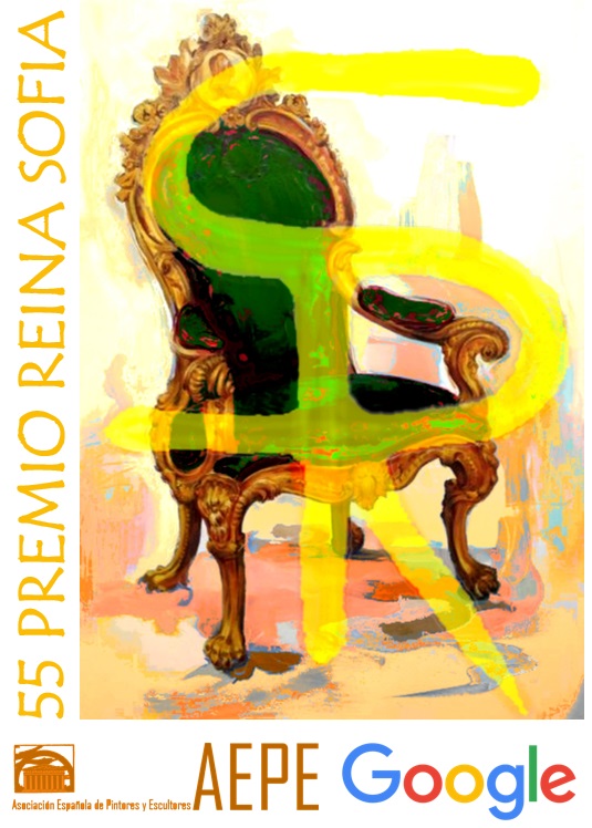 Cartel del 55 premio Reina Sofía de Pintura y Escultura
