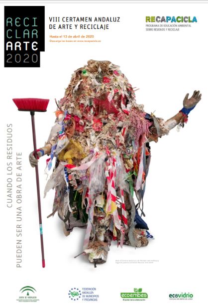 CARTEL del VIII Certamen Andaluz de Arte y Reciclaje (ReciclarArte)