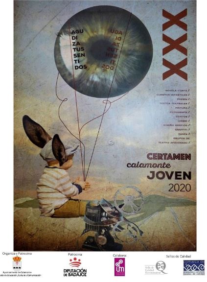 CARTEL del XXX Certamen nacional Calamonte Joven 2020