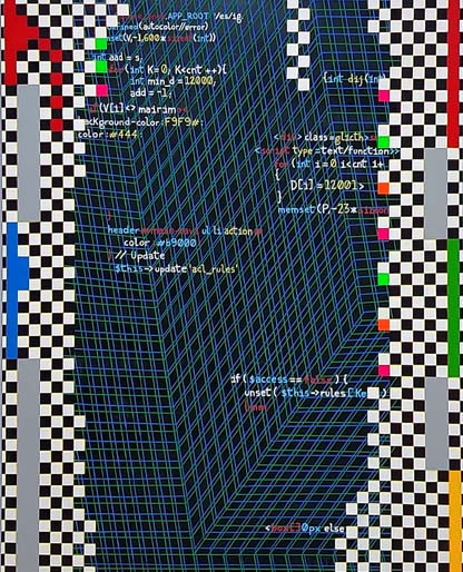 Searching Error #444, de Manel Izquierdo, ha sido la ganadora del 23º Premio Nacional de Pintura Fundación Mainel