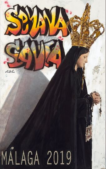 José Antonio Jiménez autor del cartel de la Semana Santa de Málaga 2019