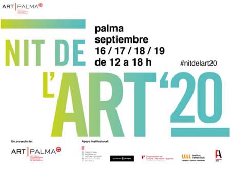 CARTEL de La Nit de l’Art 2020 de la Asociación Art Palma