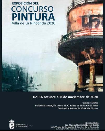 Cartel del Concurso de Pintura Villa de La Rinconada