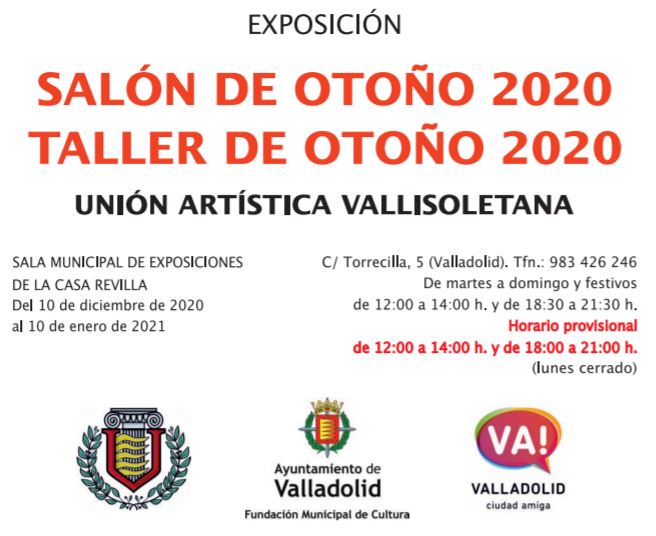 Exposición del Certamen de Pintura Salón de Otoño 2020 