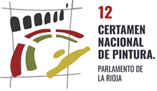 Logo del 12º Certamen Nacional de Pintura del Parlamento de La Rioja