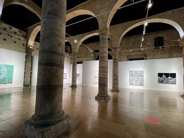 Exposición en la Sala de Columnas del Centro de Arte Palacio Almudí de Murcia