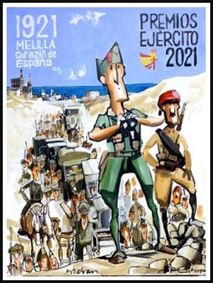 Cartel de la 58ª edición de los Premios del Ejército de Tierra