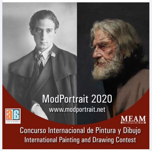 Cartel del Certamen ModPortrait 2020 