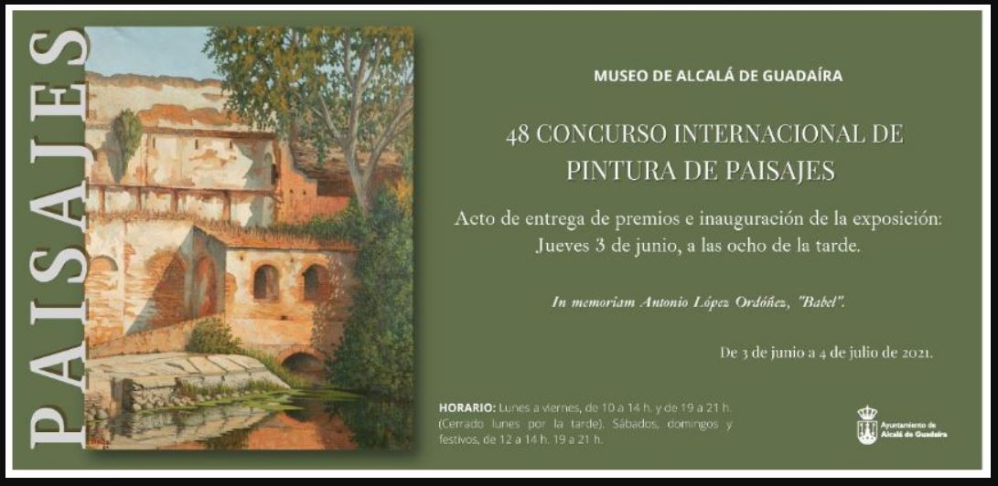 Entrega de los premios e inauguración de la exposición del Concurso Internacional de Pintura de Paisajes
