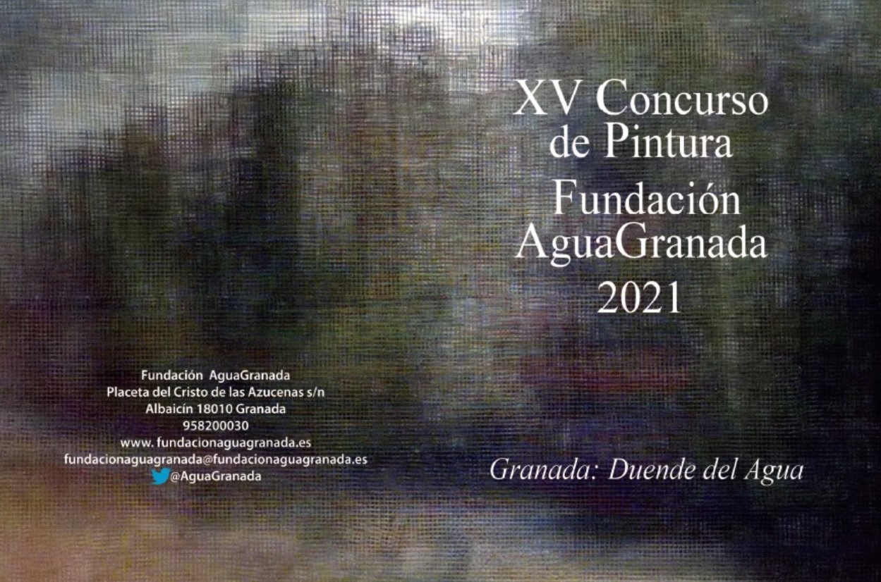Cartel del XV Concurso de Pintura Fundación AguaGranada 2021