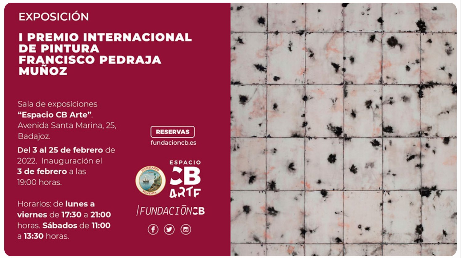 Exposición  I Premio Internacional de Pintura Francisco Pedraja Muñoz’