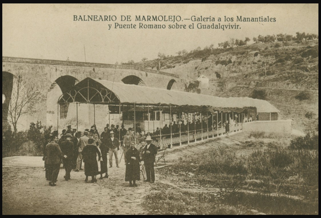 Balneario de Marmolejo  a comienzos del siglo XX