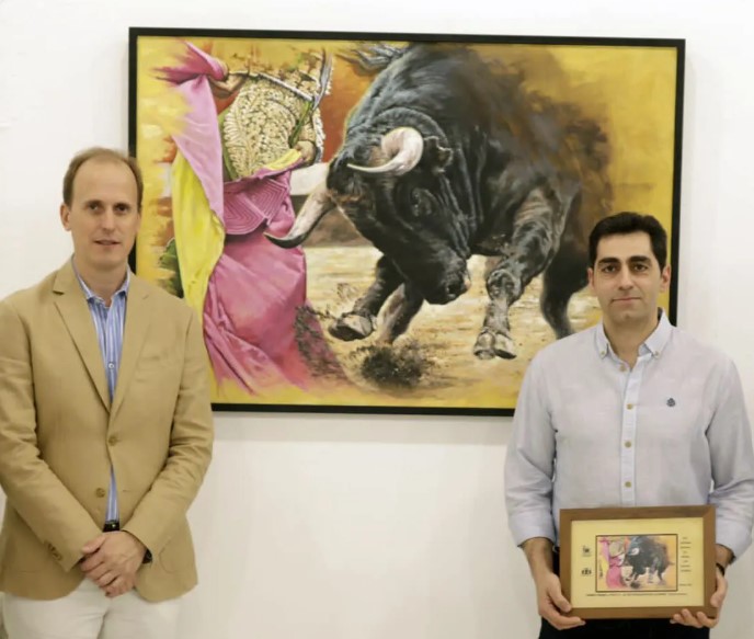 Entrega del 1º premio: de 1.350 € a Víctor Manuel Rodríguez