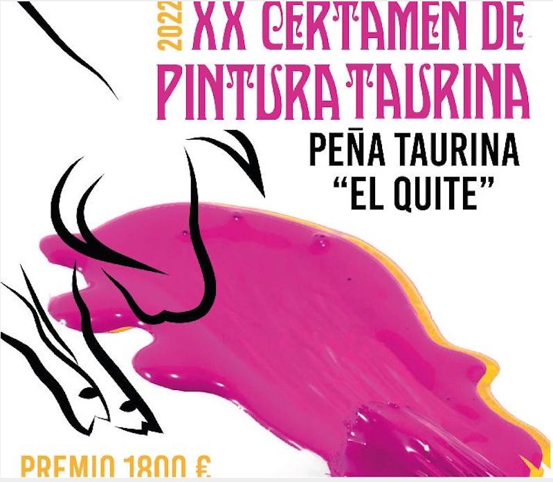 Pulsa para ampliar CARTEL del XX Certamen Internacional de Pintura Taurina EL QUITE
