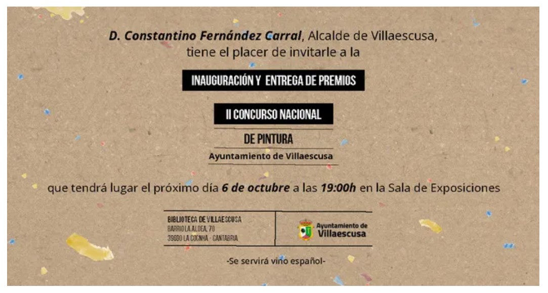 Pulsa para ampliar Inauguración y entrega de premios 6 de octubre