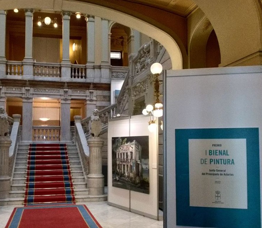 El Parlamento Asturiano acoge la exposición de las 20 obras finalistas