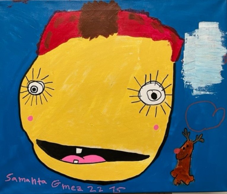 Pulsa para ampliar Pintura: Samanta Carolina Gómez Morales