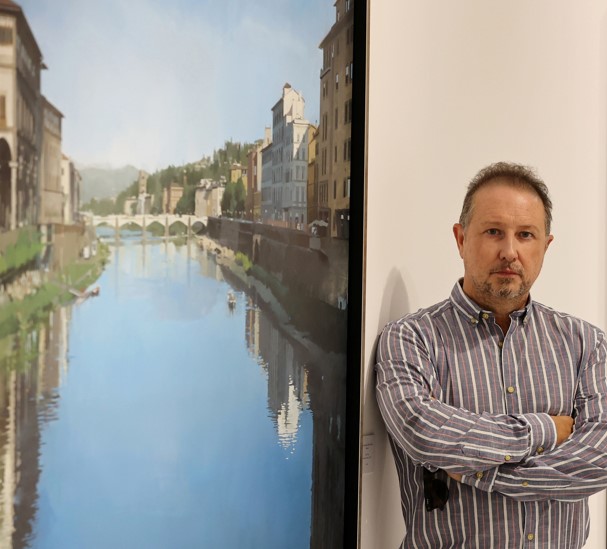 Pulsa para ampliar Francisco Escalera 1º premio de 6000 € en el XXXIII Certamen Nacional de Pintura y Escultura Ciudad de Álora 2023