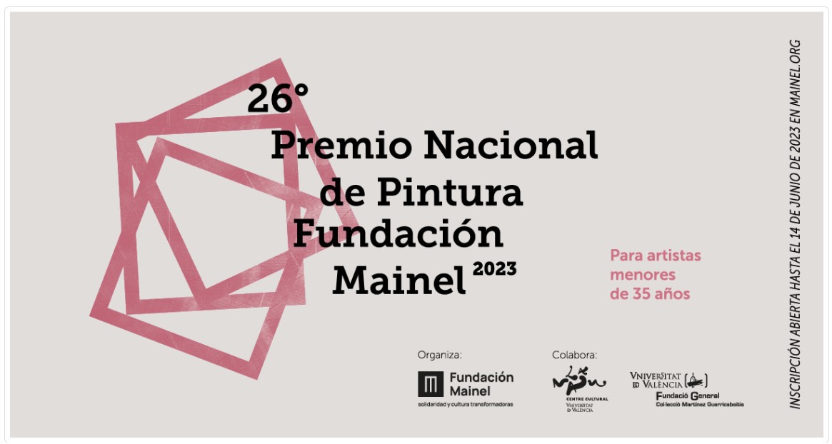 Pulsa para ampliar 26º Premio Nacional de Pintura Fundación Mainel 2023