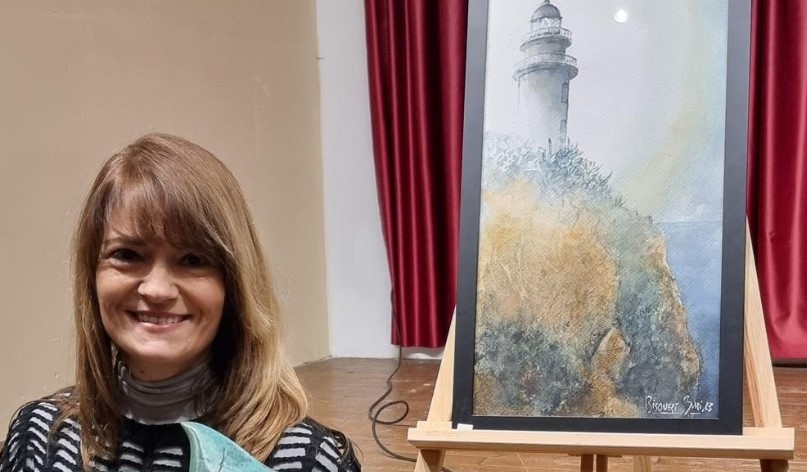 Pulsa para ampliar Entrega del primer premio a Joana Bisquert (Xabia, Valencia)
