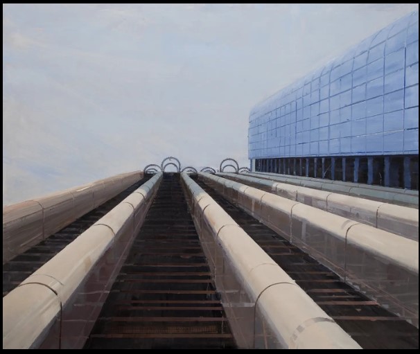 Pulsa para ampliar 3º Premio de Pintura, Fundación la Caixa, Joaquín Millán Rodríguez