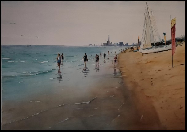 2º premio Paco Campos Tocornal por Playa de Badalona