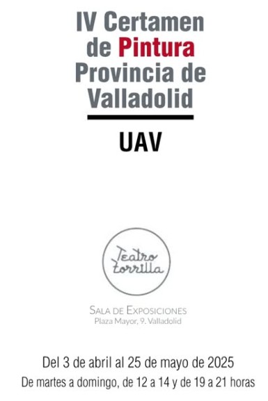 Pulsa para ampliar IV Certamen de Pintura de la Provincia de Valladolid. Del 3 de abril al 25 de mayo 2025