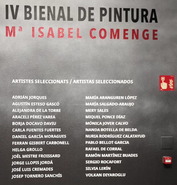 26 artistas seleccionados