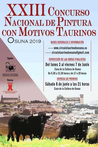 exposicion-en-osuna-sevilla-de-las-obras-finalistas-del-xxiii-concurso-de-pintura-con-motivos-taurinos