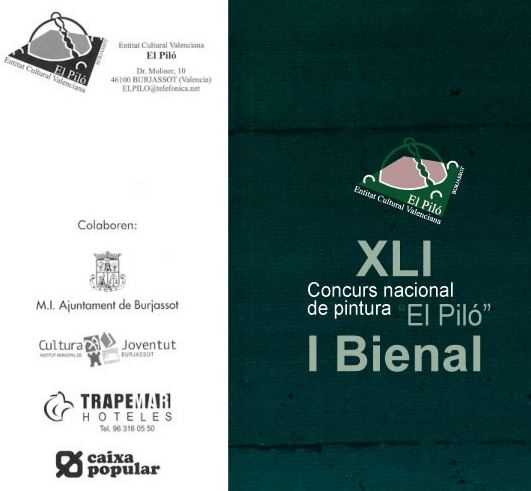 el-pilo-de-burjassot-en-valencia-convoca-el-xli-concurso-nacional-de-pintura-el-pilo-i-bienal-de-burjassot-2021